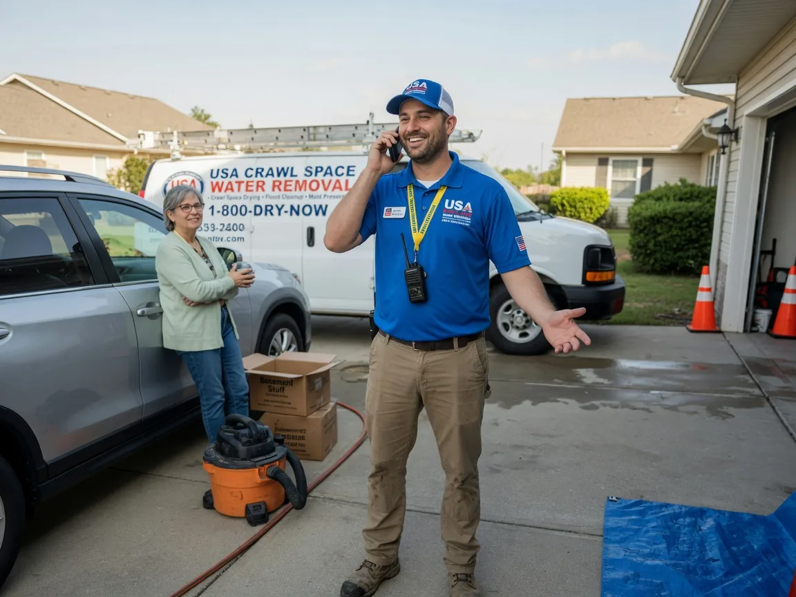 Crawl Space Water Removal Arnold, KS FAQs